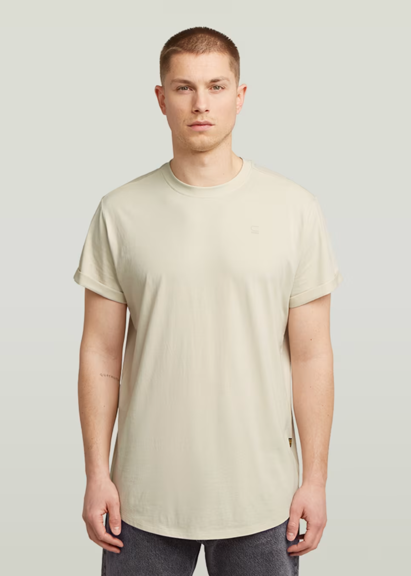 G-STAR Lash RT S/S T - Whitebait