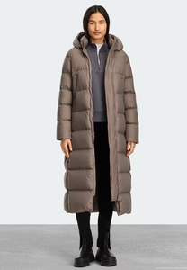 Canada Goose Women's Mystique Puffer Tonal Label - Taupe Grey