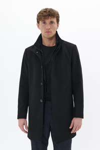 Matinique Harvey N Wool Coat - Black