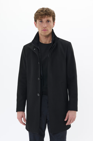 Matinique Harvey N Wool Coat - Black
