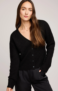Gentle Fawn Lila Cardigan in Black