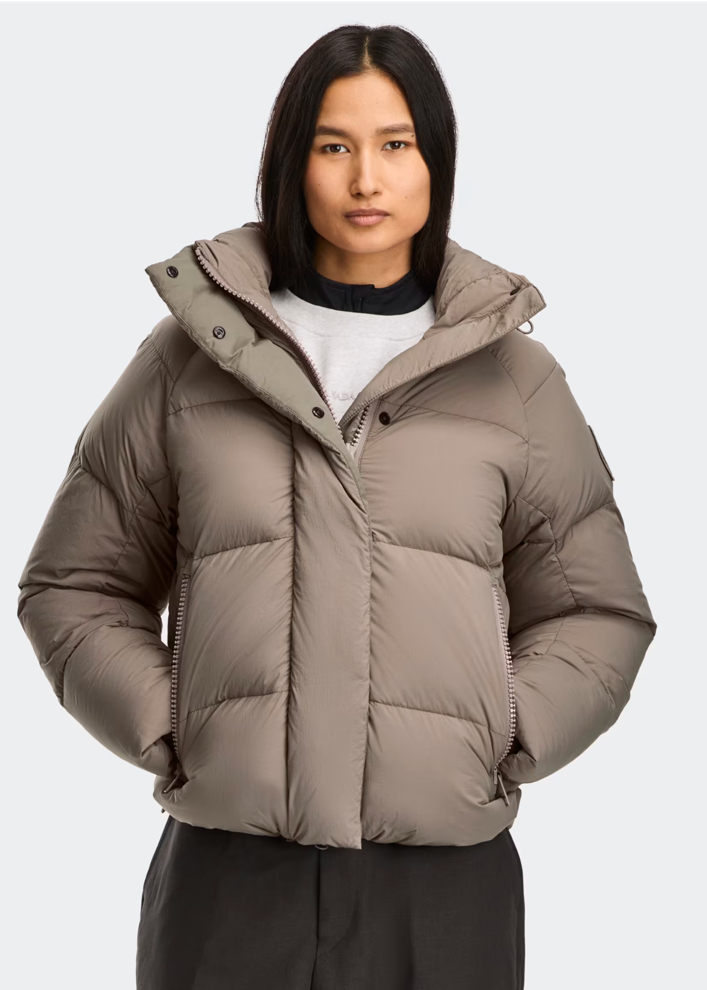 Canada Goose Women's Junction Parka - Taupe Grey