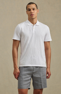 Velvet Men's Morris Classics Slub Polo - White