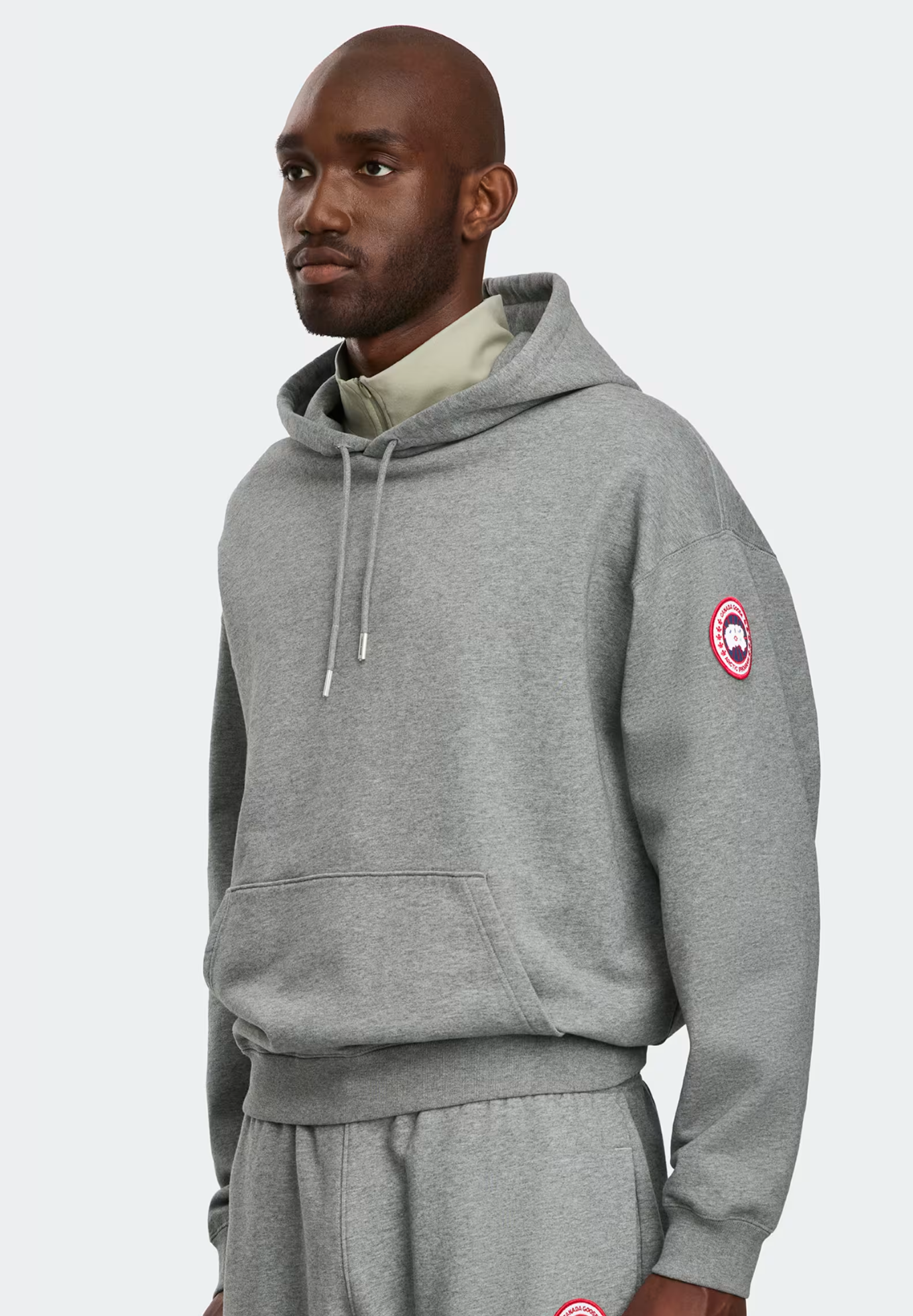 Canada Goose Men's Rove Hoodie - Stone Heather