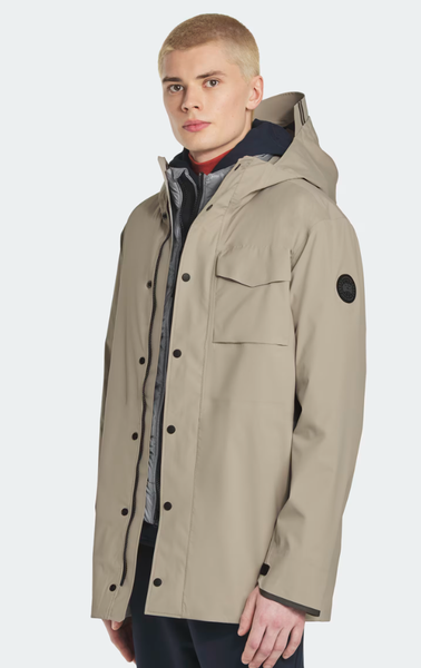 Canada Goose Men's Nanaimo Jacket Black Disc - Limestone
