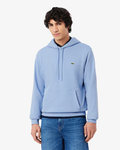 Lacoste Cotton Fleece Hoodie - Light Blue