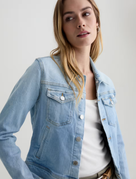 AG Robyn Slim Denim Jacket in Kings River