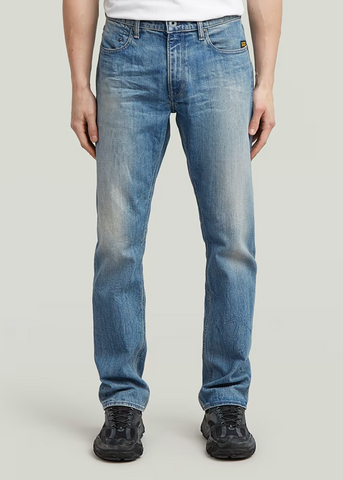 G-STAR Men's MOSA Straight Jeans - Vintage Cirrus Blue