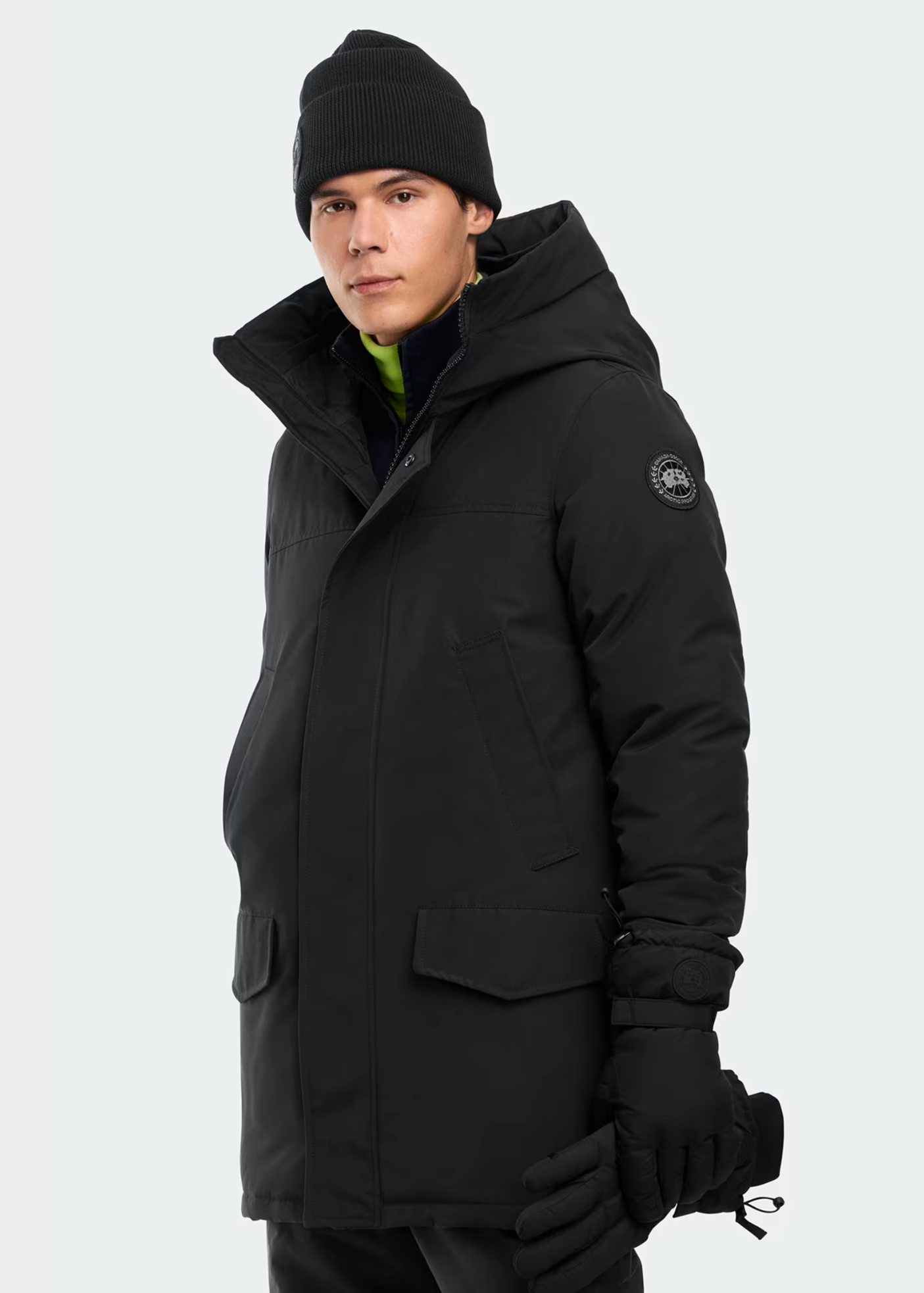 Canada Goose Men's Langford Parka CR Black Label - Black