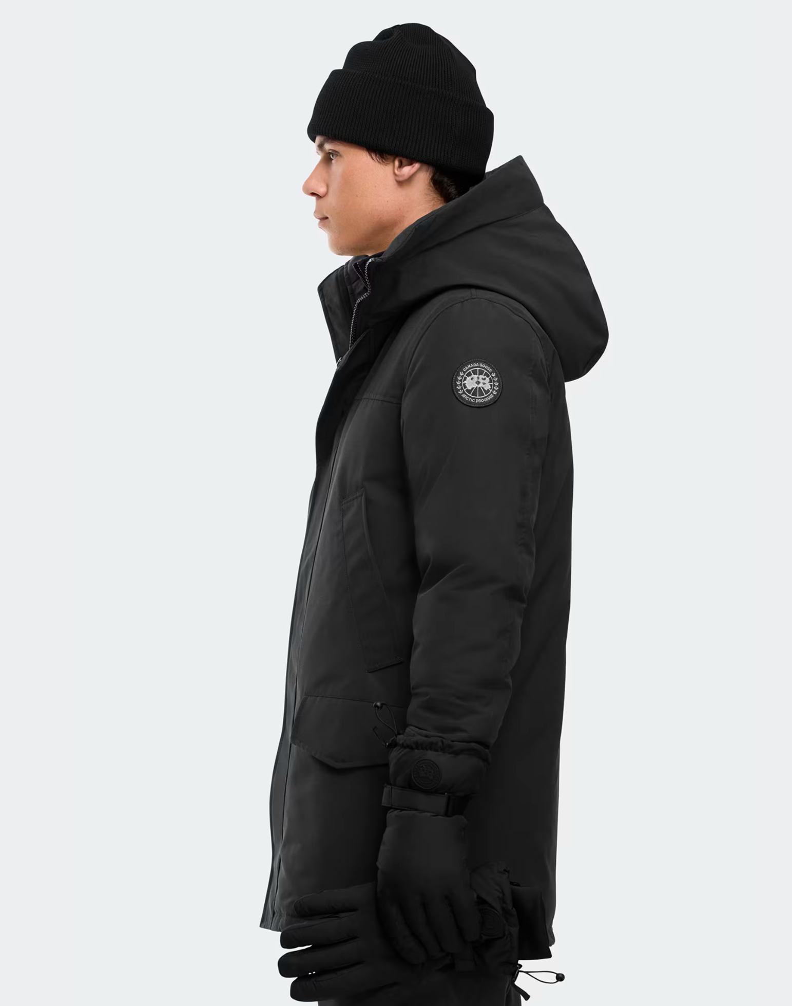 Canada Goose Men's Langford Parka CR Black Label - Black