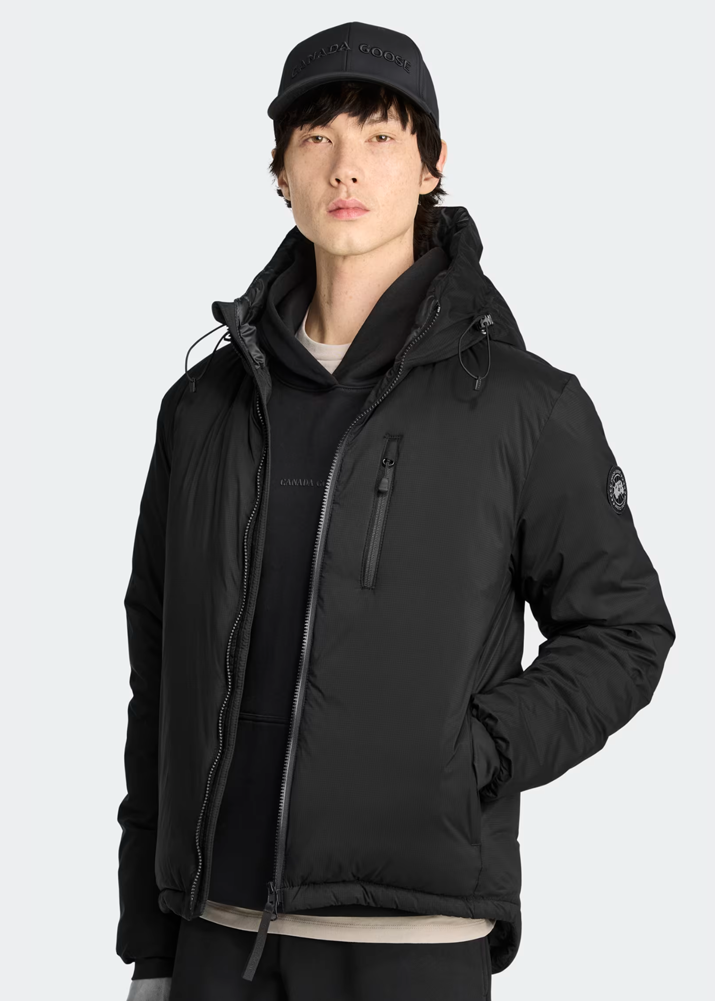 Canada Goose Men's Lodge Hoody R Black Disc - Black