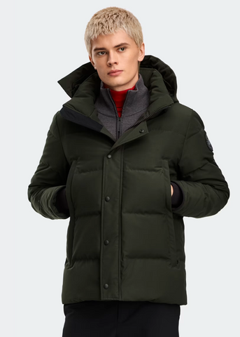Canada Goose Men's Wyndham Parka Black Label - Volcano