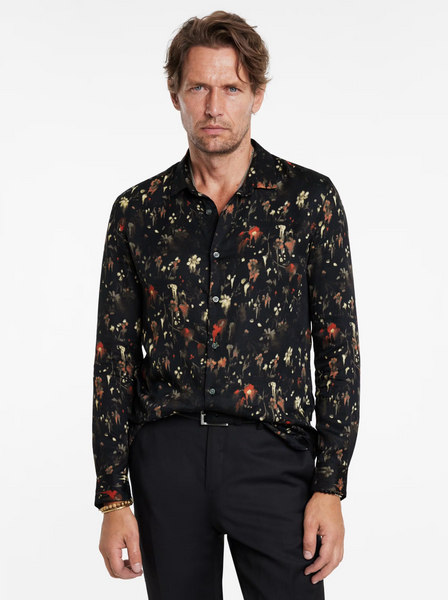 John Varvatos ROSS Shirt - Dark Brown