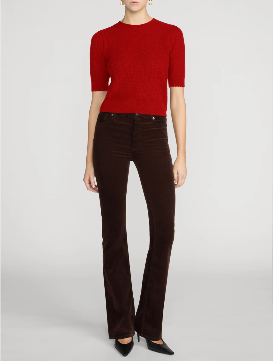 FRAME The Corduroy Reboot in Espresso