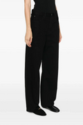 FRAME The Bow Jean in Black