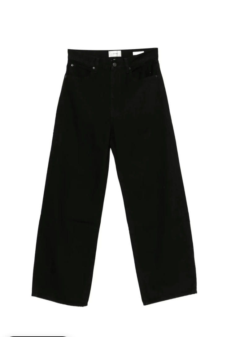 FRAME The Bow Jean in Black