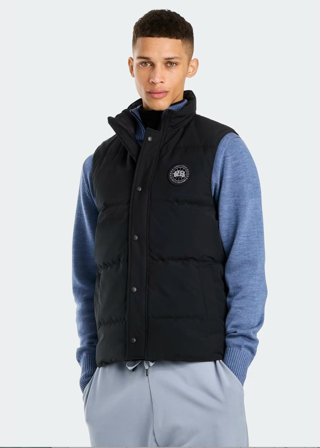 Canada Goose Men's Garson Vest CR Black Label - Black