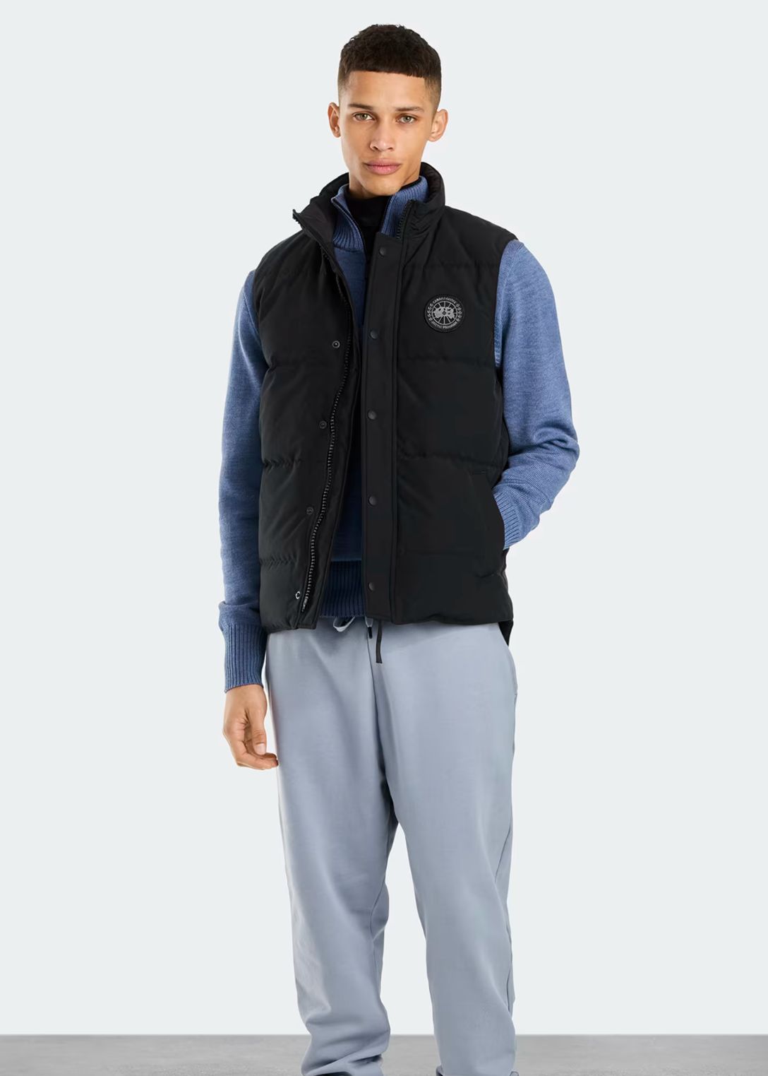 Canada Goose Men's Garson Vest CR Black Label - Black
