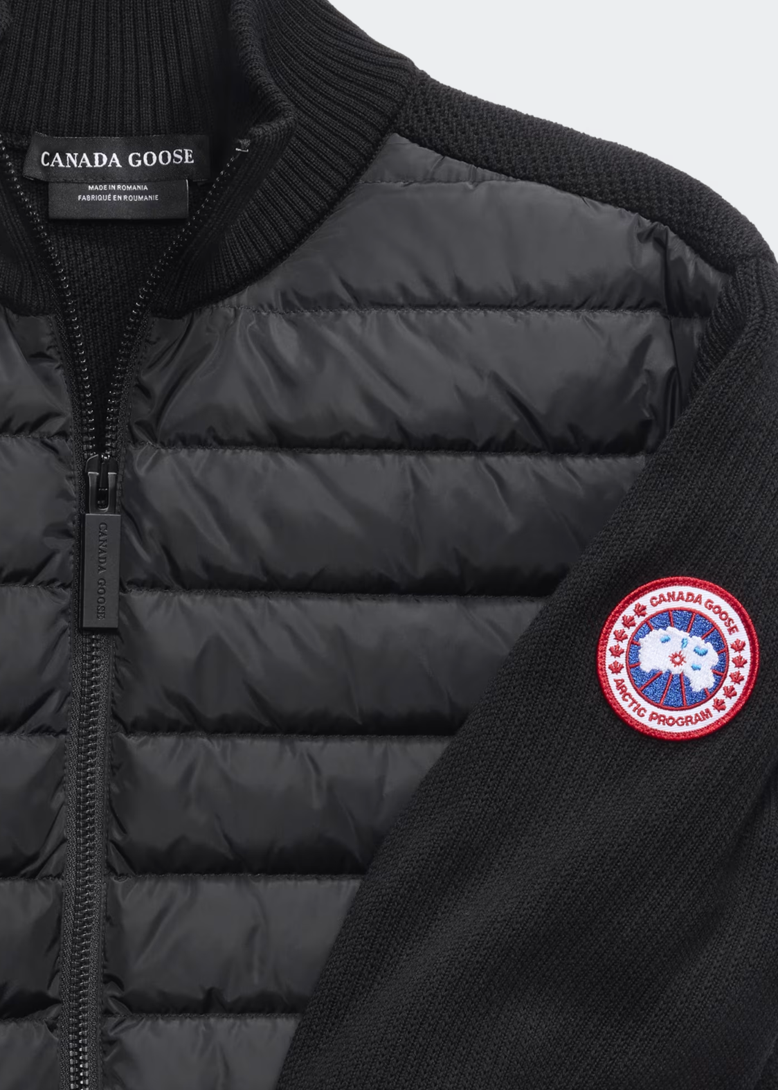 Canada Goose Men's HyBridge Knit Jacket - Black