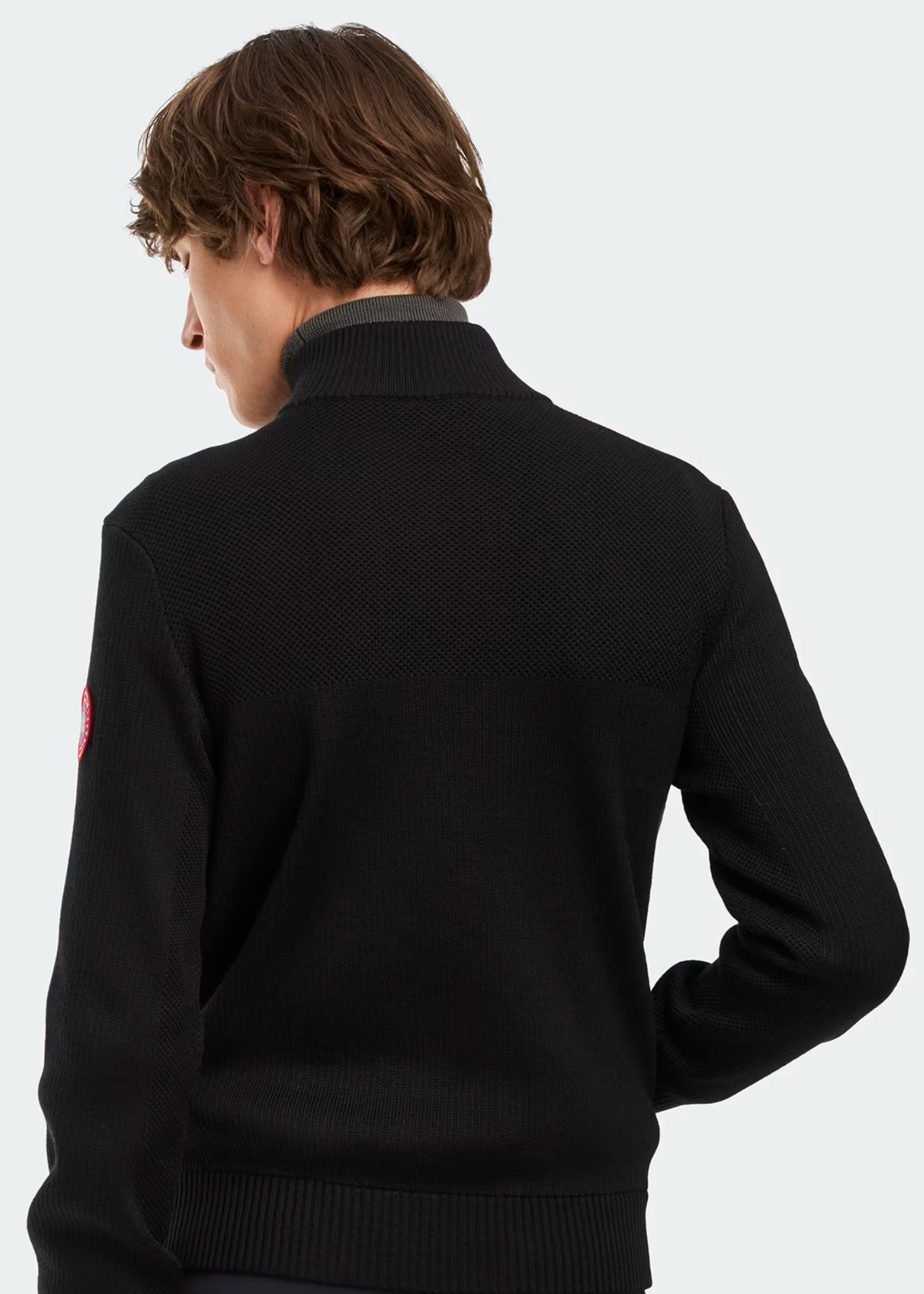 Canada Goose Men's HyBridge Knit Jacket - Black