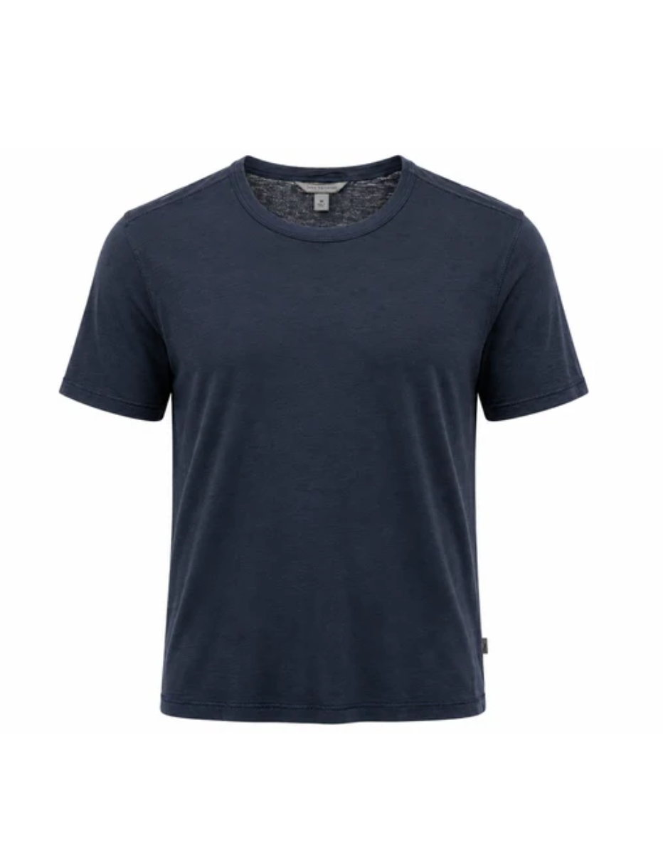John Varvatos BALE SS Burnout Crew in Night Shadow