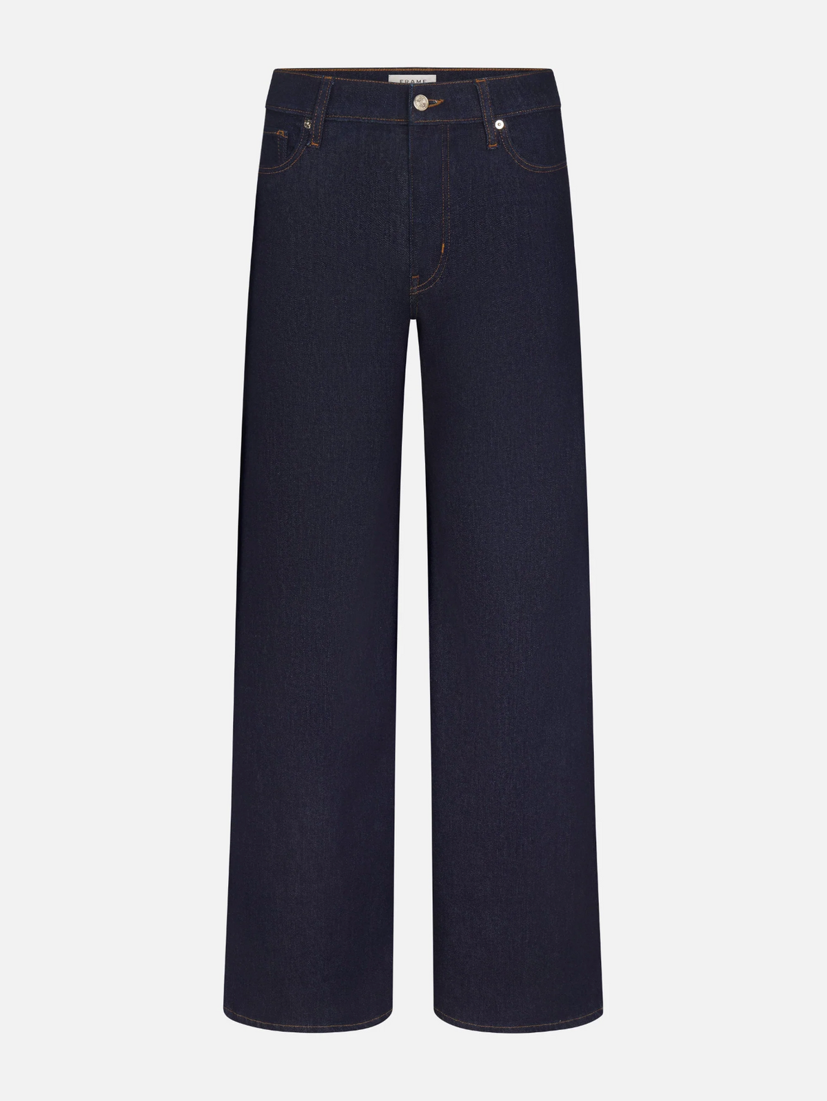 FRAME The Palace Hi Rise Wide Leg Jean in Rinse
