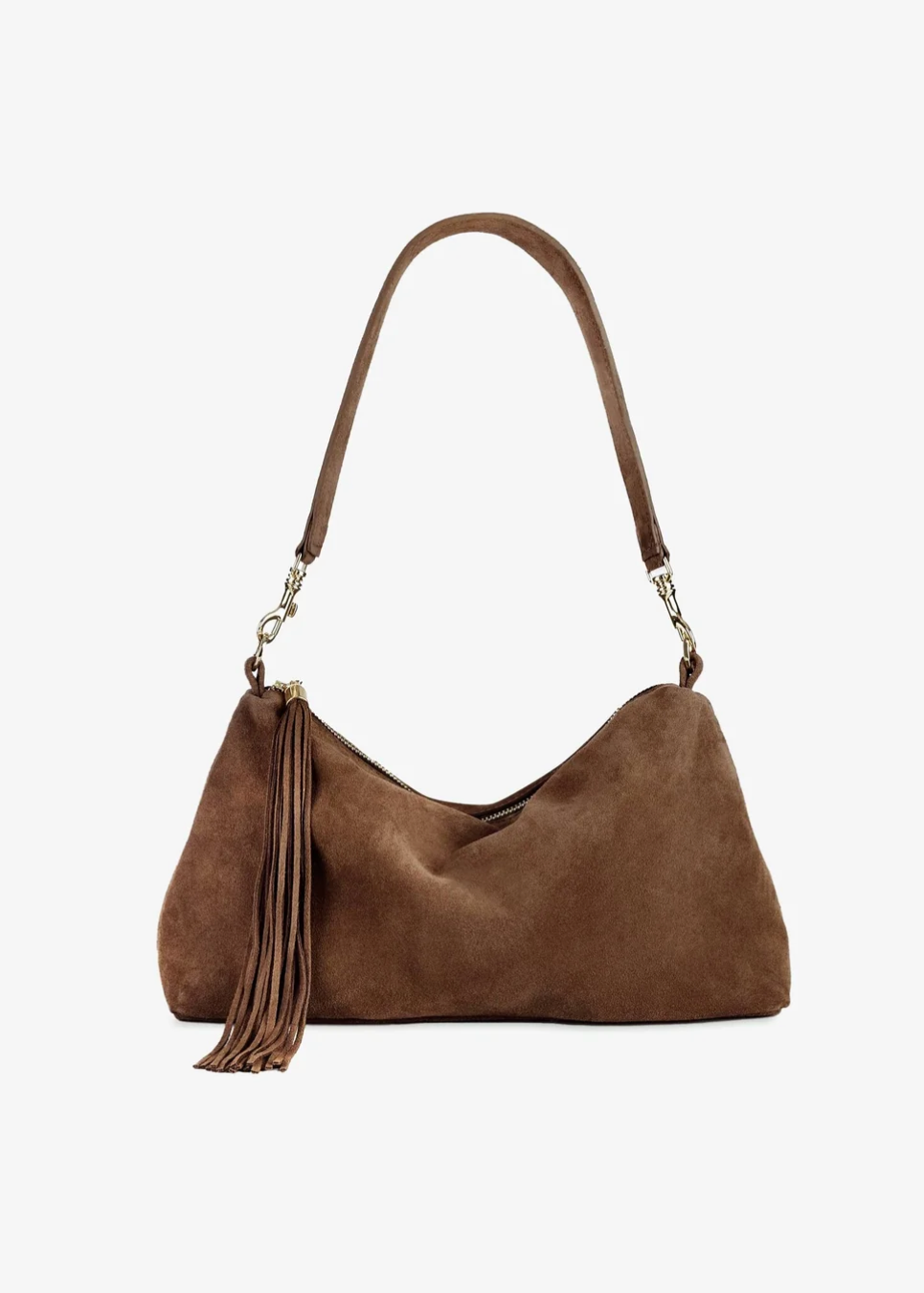 Brave Colson Suede Handbag in Castoro