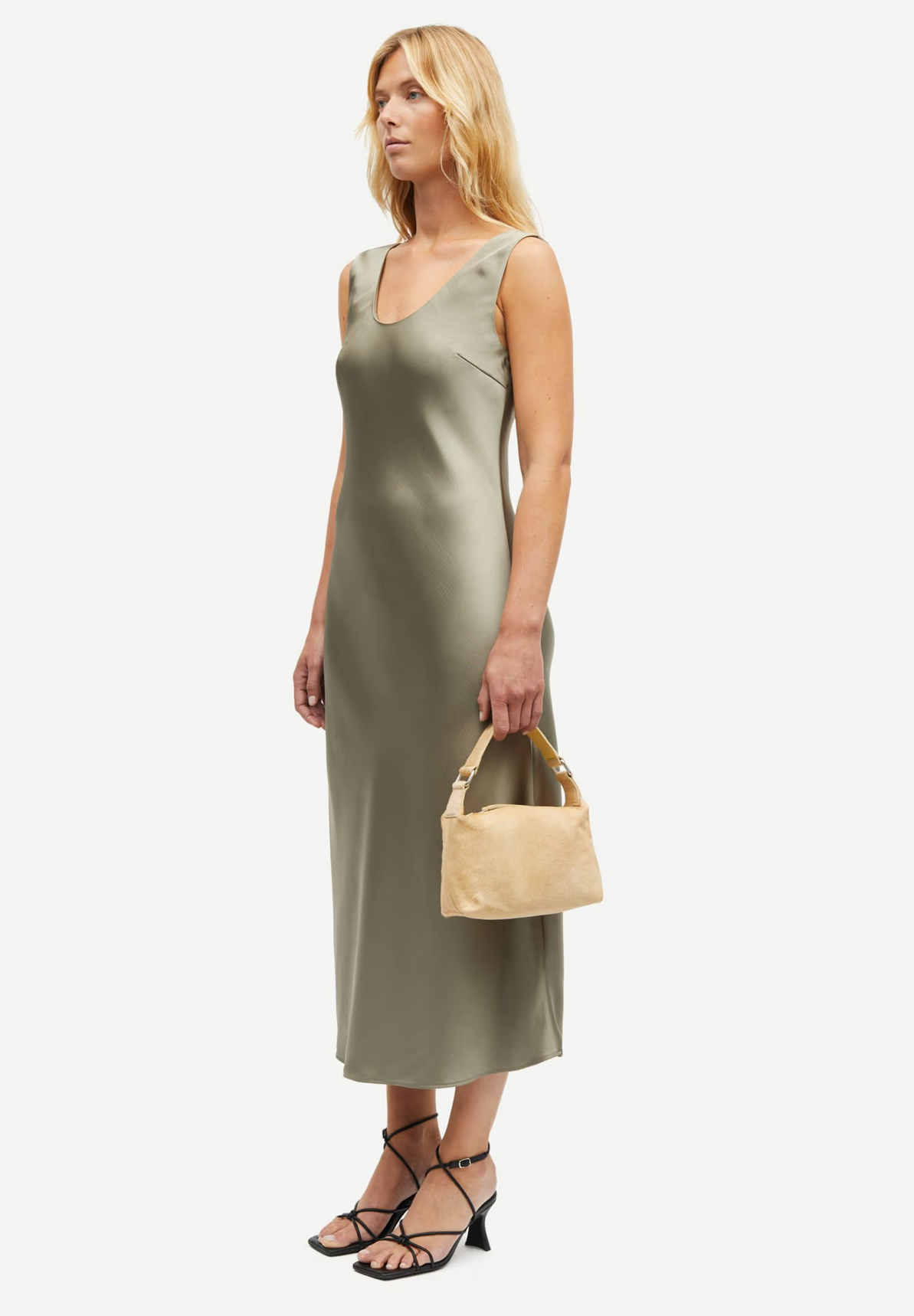 Samsoe Sasumma 12956 tank dress in vetiver