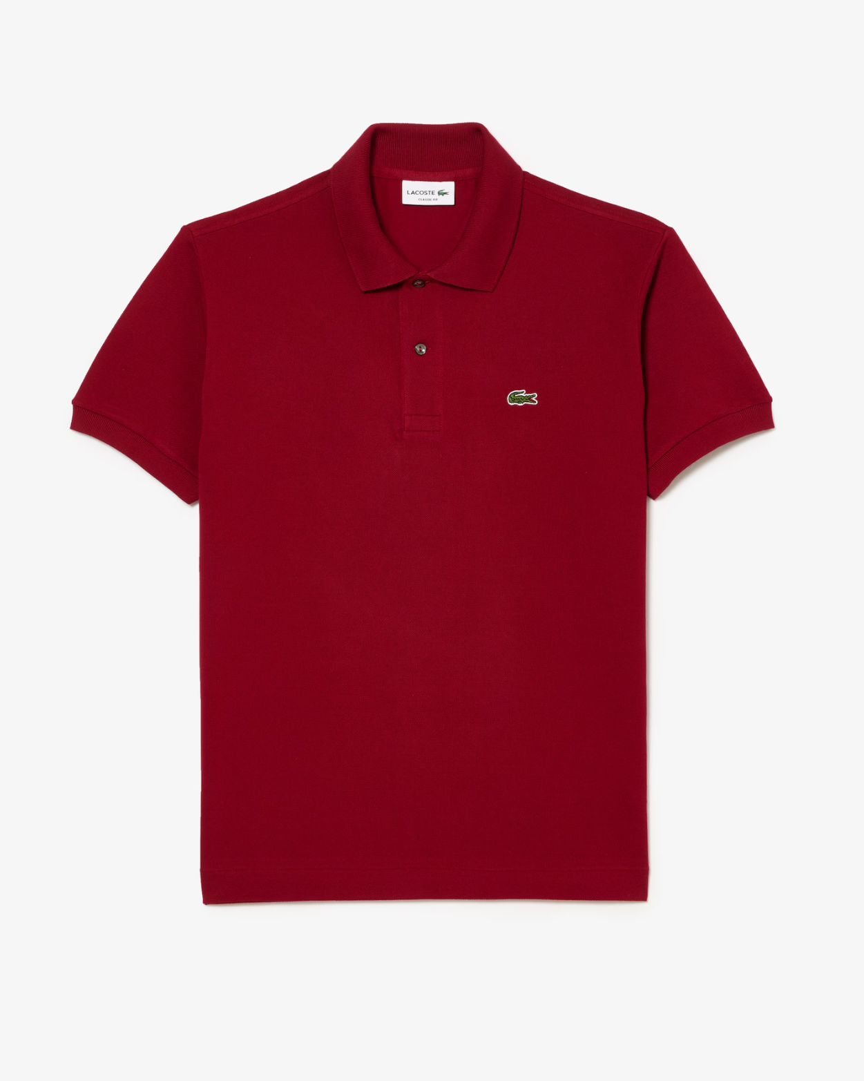 Lacoste L1212 Classic Fit Polo - Bordeaux