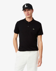 Lacoste Regular Fit Pima Cotton Polo - Black