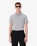 Lacoste Men's Regular Fit Stretch Cotton Paris Polo -  Silver
