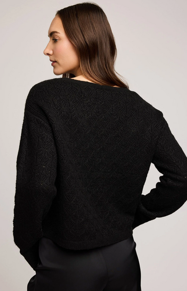 Gentle Fawn Lila Cardigan in Black