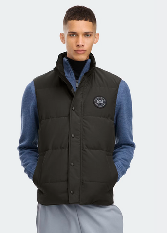 Canada Goose Men's Garson Vest Black Label - Volcano