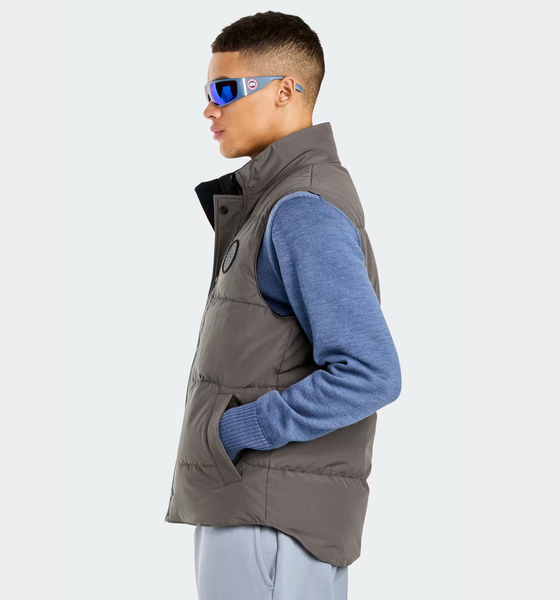 Canada Goose Men's Garson Vest Black Label - Coastal Grey