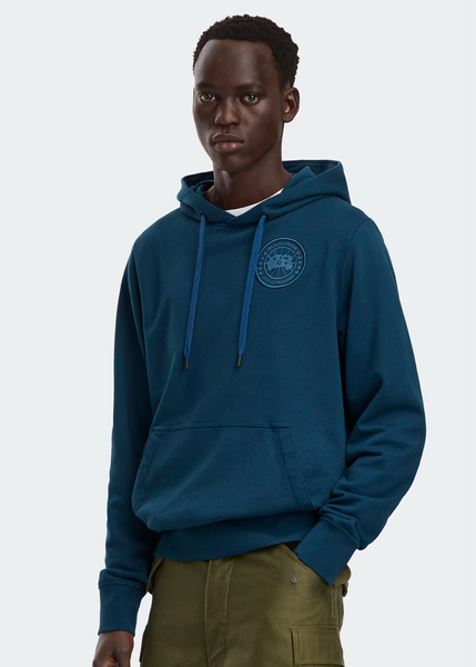 Canada Goose Men's Huron Hoody Embroidered - Guard Blue