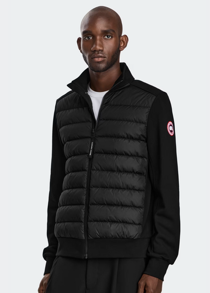 Canada Goose Men's HyBridge Huron Full Zip Jacket - Black