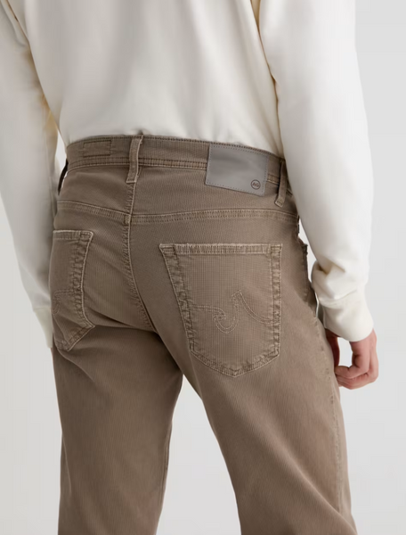 AG Men's Tellis Corduroy Slim Fit - 5 Yrs Industrial Sulfur Taupe