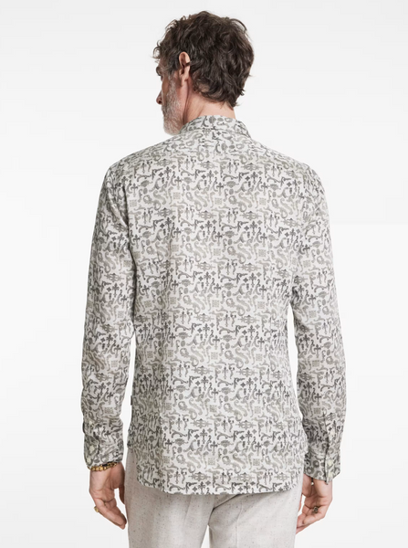 John Varvatos ROSS Shirt - Grey Mist