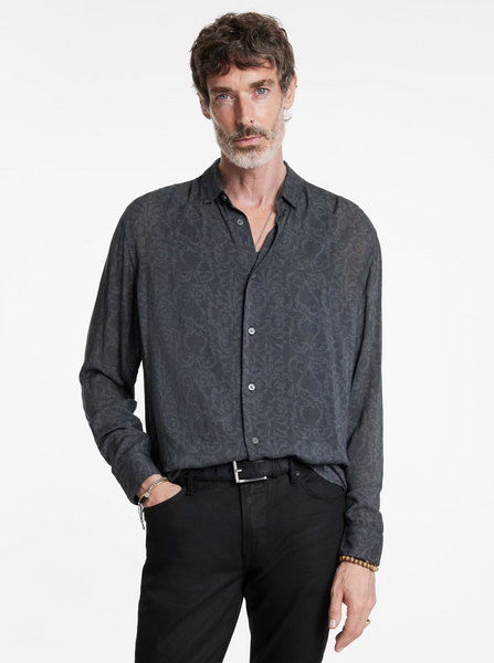 John Varvatos ROSS Shirt - Black