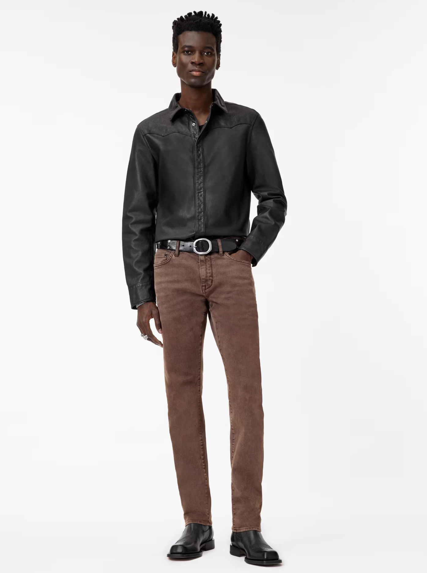 John Varvatos J702 Slim Fit Jean - Hazelnut