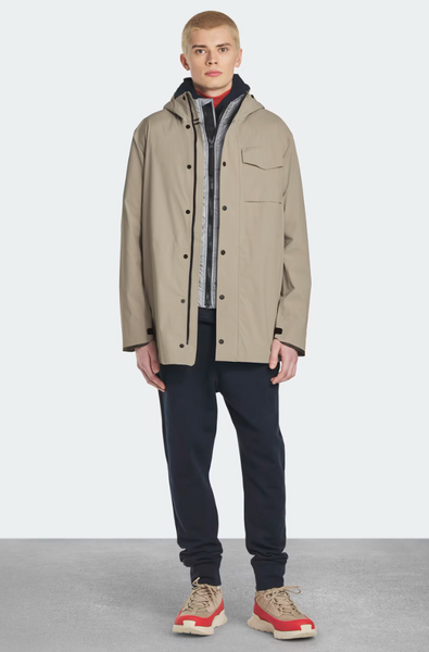 Canada Goose Men's Nanaimo Jacket Black Disc - Limestone