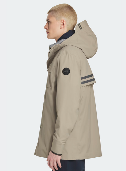 Canada Goose Men's Nanaimo Jacket Black Disc - Limestone