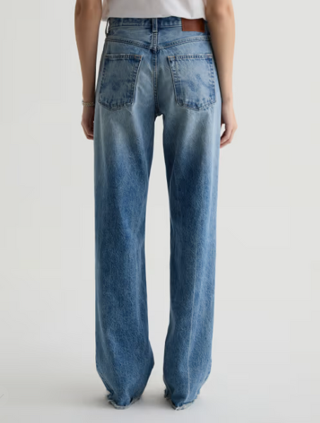 AG Billie High Rise Relaxed Straight Jean in Sierra Meadow
