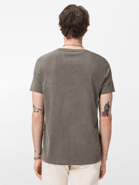 John Varvatos VARVATOS MONOGRAM Crew Tee - Flagstone Grey