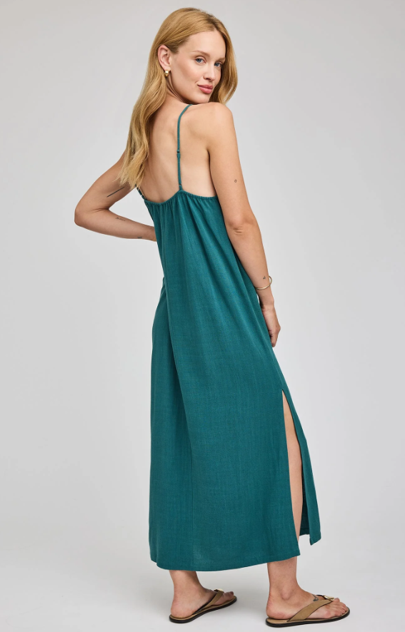 Gentle Fawn Twyla Midi Dress in Lagoon