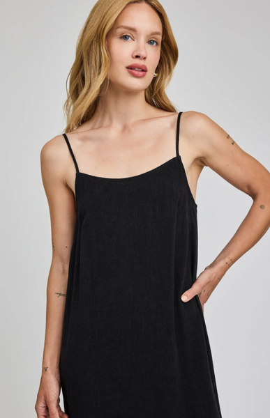 Gentle Fawn Twyla Midi Dress in Black