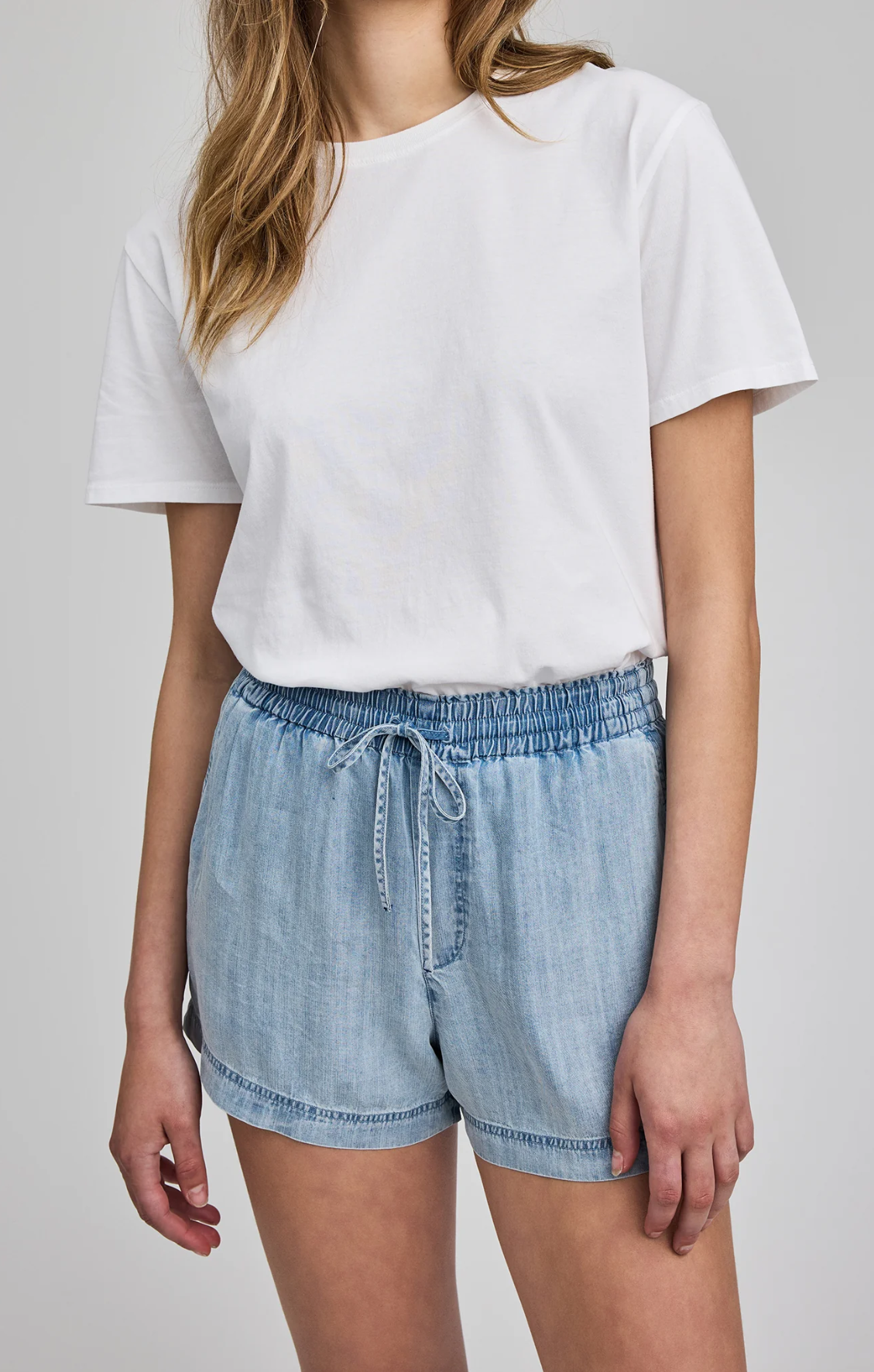 Gentle Fawn Tessa Tencel Short in Light Blue