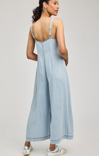 Gentle Fawn Cambry Tencel Jumpsuit in Light Blue