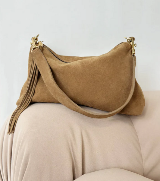 Brave Colson Suede Handbag in Olivetta