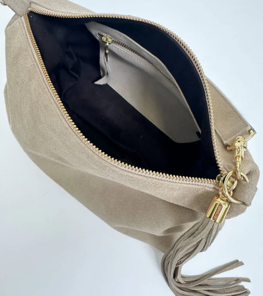 Brave Colson Suede Handbag in Olivetta